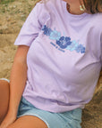 Lilac Bloom Boxy Tee *FAULTY*