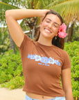Cocoa Bloom Baby Tee