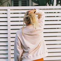 70s surf 1/4 zip jumper. vintage surfwear. vintage surf jumper. organic cotton 1/4 zip jumper