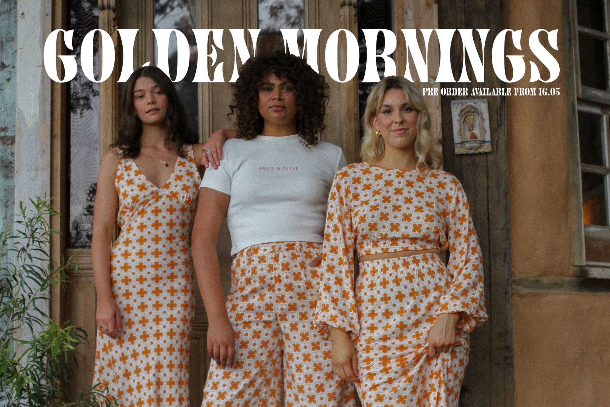 Launching our Golden Mornings collection