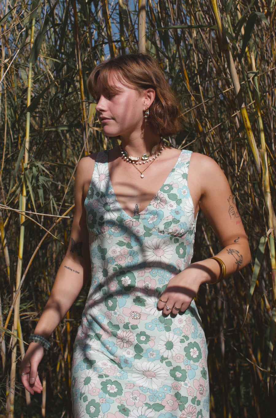 Aurora Dress - Evergreen