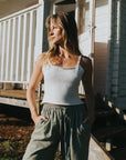 Cove Singlet - White