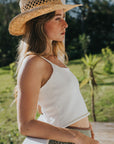 Cove Singlet - White