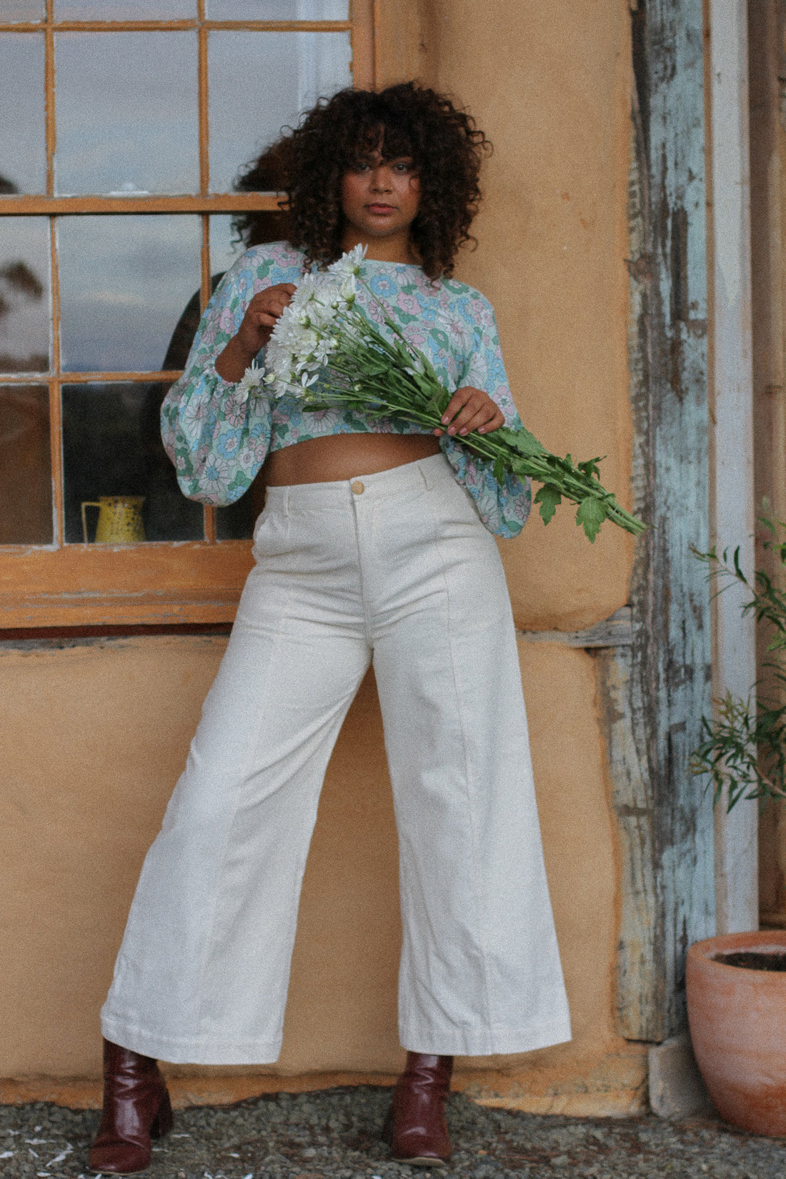 ethical corduroy pants. 70s vibe cord pants.